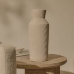 Outlet - Bayswater 35cm Ceramic Vase - Beige