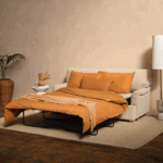 Brea Double Sofa Bed - Mink Taupe