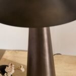 Outlet - Brockhill 51cm Metal Table Lamp - Bronze - Image 5