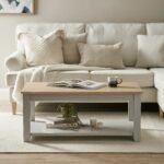 Outlet - Chatsworth Linen Grey Coffee Table