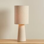 Outlet - Chattendon 50cm Table Lamp - Ivory Boucle - Image 4