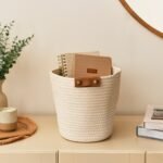 Cara Cotton Cube Storage Box - Small - White