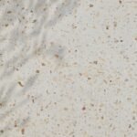 Carlotta Round Concrete Garden Side Table - Pearl Terrazzo - Image 12