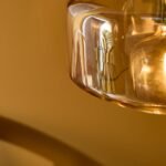 Carrick 22cm Glass Pendant Light - Gold - Image 5