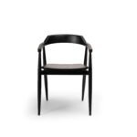 Carter Black Dining Armchairs - Set of 2 - Image 9