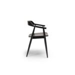 Carter Black Dining Armchairs - Set of 2 - Image 10