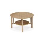 Outlet - Carter Whitewash Oak Coffee Table - Image 7