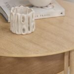 Outlet - Carter Whitewash Oak Coffee Table - Image 2