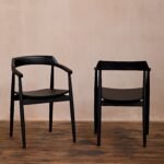Carter Black Dining Armchairs - Set of 2 - Image 3