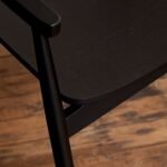 Carter Black Dining Armchairs - Set of 2 - Image 5