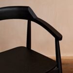 Carter Black Dining Armchairs - Set of 2 - Image 4