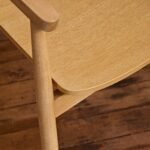Marlon Whitewash Oak Oval Dining Table Set - 4 Seater - Carter Whitewash Oak Dining Armchairs - Image 6