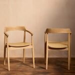Carter Whitewash Dining Armchairs - Set of 2 - Image 3