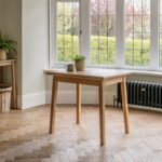 Charlie Pale Oak Extendable Dining Table Set - 4 Seater - Woven Pale Oak Dining Chairs - Image 3