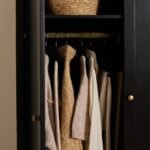 Charlie Double Wardrobe - Black - Image 4