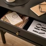 Charlie Noir Black Dressing Table - Image 5