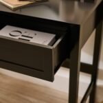 Charlie Noir Black Dressing Table - Image 6