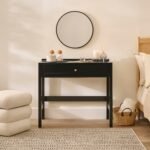 Charlie Noir Black Dressing Table