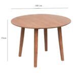 Outlet - Charlie Drop Leaf Dining Table Pale Oak - Image 5