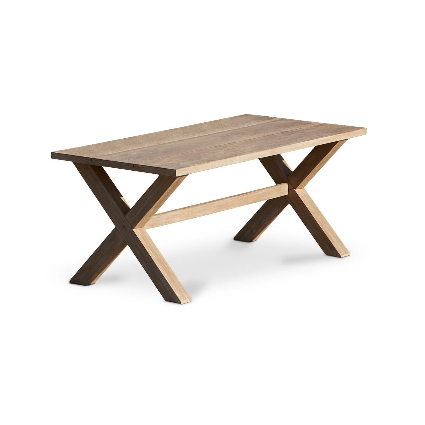 Charlotte 6 Seater Wooden Garden Dining Set with 6 Shiro Chairs - Image 15