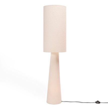 Outlet - Chattendon 130cm Floor Lamp, Ivory Boucle
