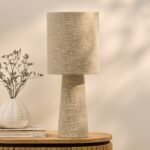 Chattendon 50cm Table Lamp - Driftwood Slub Linen
