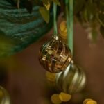 Valen Shatterproof 8cm Mixed Swirl Baubles - Set of 6 - Sage Green