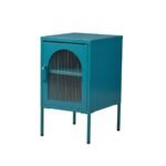 Conan Metal Bedside Table - Lagoon Teal - Image 7