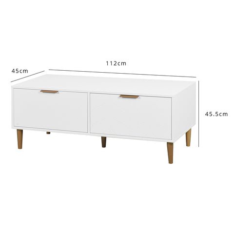 Gloria White TV Unit 1 Gloria tv unit - white - laura james