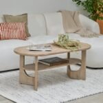 Delphi Light Acacia Coffee Table - Image 2