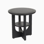 Delphi Black Acacia Side Table - Image 6