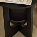 Delphi Black Acacia Side Table - Image 4