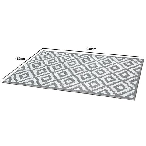 Outlet - Outdoor Rug - 160Cm x 230Cm - Geometric Print 1 outdoor rug - geometric print