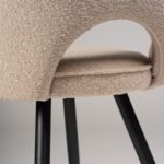 Outlet - Dolly Boucle Dining Chair - Set of 2 - Image 5