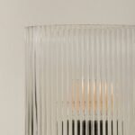 Outlet - Edworth 20cm Table Lamp - Clear Glass - Image 5