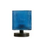 Edworth 20cm Table Lamp  - Teal Glass - Image 7