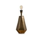 Elcombe Bronze Lamp with Coningsby White Shade - 35cm - Image 10