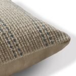 Elberton 55x35cm Cotton Striped Cushion Cover - Horizon Blue - Image 4