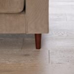 Emily 3 Seater Sofa - Driftwood with Dark Oak Legs - Image 5