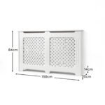 Edith Radiator Cover - White - Large - Image 12