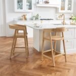 Ella Pale Oak Bar Stool - Image 2