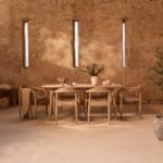 Elowen 6 Seater Wooden Garden Dining Set with Sasha Chairs - Sand Rope - Image 4