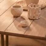 Elowen 6 Seater Wooden Garden Dining Set with Sasha Chairs - Sand Rope - Image 7