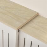 Outlet - Elspeth Extending Radiator Cover - Whitewash Oak - Image 3