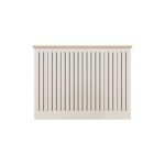 Elspeth Medium Radiator Cover - Whitewash Oak - Image 4