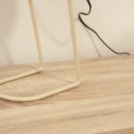 Eltham 42cm Metal Desk Lamp - Taupe - Image 5