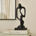 Embley 33cm Metal Ornament - Black - Image 2