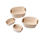 Eynsford Rectangular Baskets - Set of 4 - White - Image 7