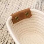 Eynsford Rectangular Baskets - Set of 4 - White - Image 3