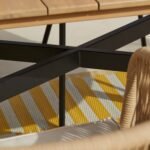 Hemsby 160 x 230cm Garden Rug - Yellow - Image 3